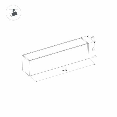 Трековый светильник Arlight MAG-25 032828 изображение в интернет-магазине Cramer Light фото 2