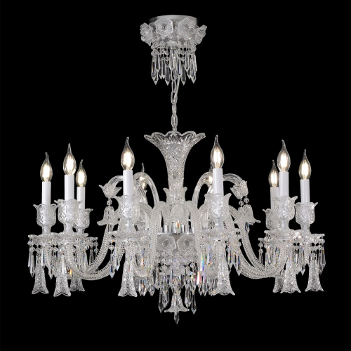 Подвесная люстра Crystal Lux VERSAILLES SP10 CHROME изображение в интернет-магазине Cramer Light