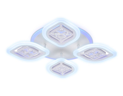 Потолочная светодиодная люстра Ambrella Light Acrylica Ice FA280 изображение в интернет-магазине Cramer Light фото 4