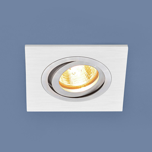 Встраиваемый светильник Elektrostandart 1051/1 WH белый 4690389083679 изображение в интернет-магазине Cramer Light фото 2