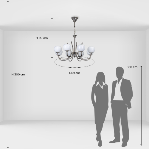 Подвесная люстра MW-Light Оливия 306014808 изображение в интернет-магазине Cramer Light фото 11