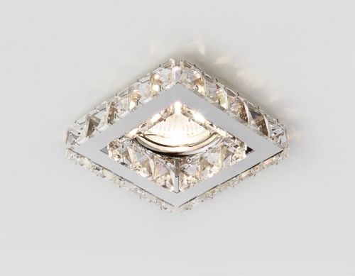 Встраиваемый светильник Ambrella Light K110 CL/CH изображение в интернет-магазине Cramer Light