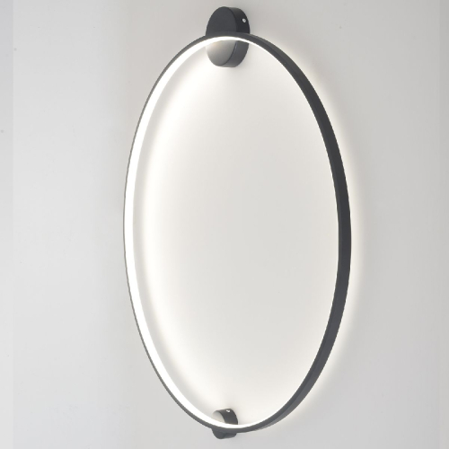 Настенный светильник Crystal Lux REAL AP35W LED BLACK изображение в интернет-магазине Cramer Light фото 5