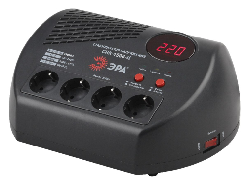 Стабилизатор Эра СНК-1500-Ц Б0031073 дополнительное фото фото 4