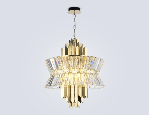 Подвесная люстра Ambrella Light High Light Crystal LH41017 изображение в интернет-магазине Cramer Light