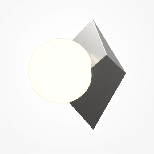 Настенный светильник Maytoni Cubeo MOD445WL-01PT изображение в интернет-магазине Cramer Light фото 3
