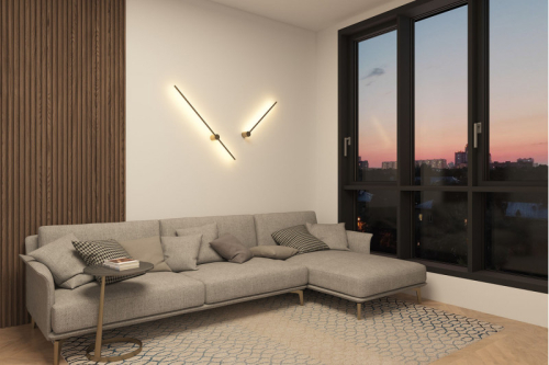 Настенный светильник Denkirs Stang DK5010-SG изображение в интернет-магазине Cramer Light фото 5