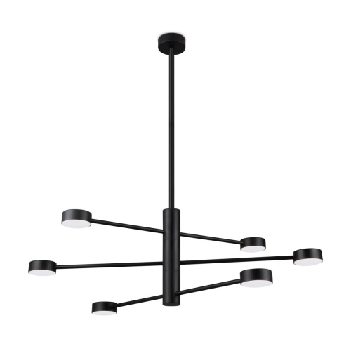 Люстра на штанге Freya Tactic FR5363CL-06B изображение в интернет-магазине Cramer Light фото 3