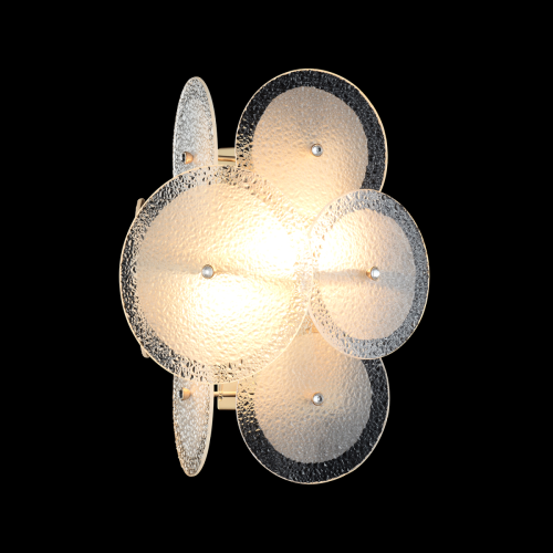 Настенный светильник Crystal Lux DANDELION AP2 GOLD изображение в интернет-магазине Cramer Light фото 6