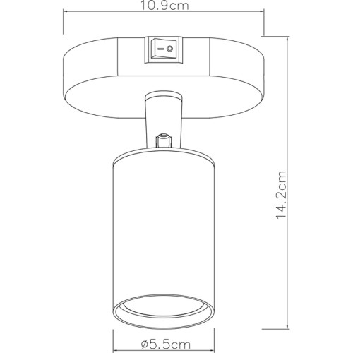 Спот Arte Lamp Aquarius A3226AP-1WH изображение в интернет-магазине Cramer Light фото 3