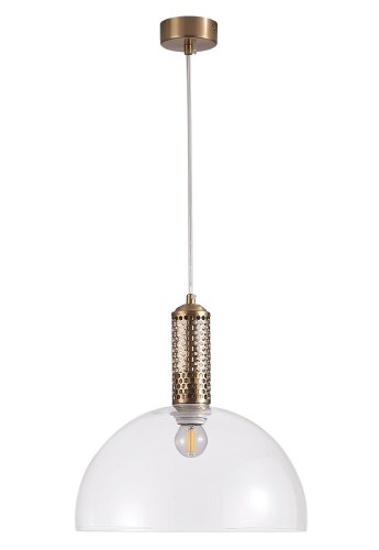 Подвесной светильник Crystal Lux ANGELINA SP1 BRASS изображение в интернет-магазине Cramer Light