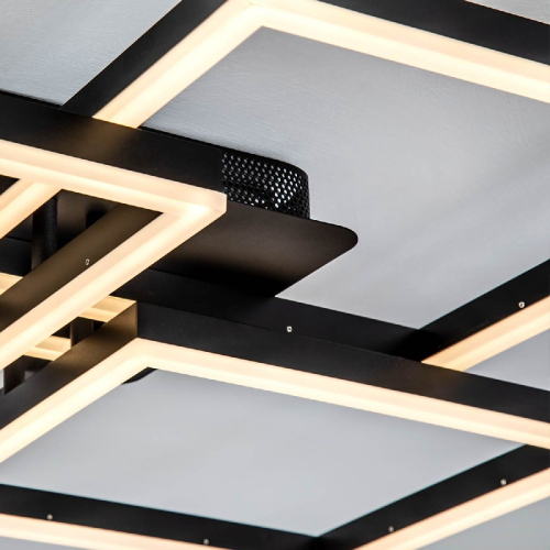 Потолочная люстра LED4U L11050-4 BK изображение в интернет-магазине Cramer Light фото 6