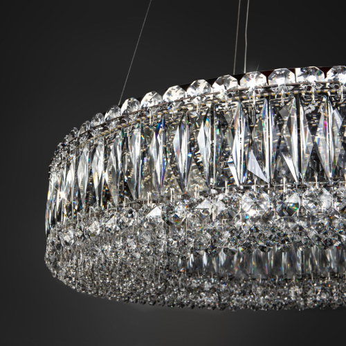 Подвесная люстра Eurosvet Iride 101007 LED хром a071458 изображение в интернет-магазине Cramer Light фото 4