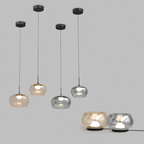 Настольная лампа Denkirs Floa DK6747-BK+SM изображение в интернет-магазине Cramer Light фото 3