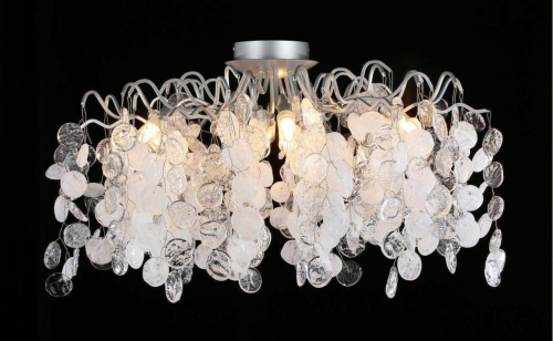 Потолочная люстра Crystal Lux Tenerife PL8 Silver изображение в интернет-магазине Cramer Light фото 4