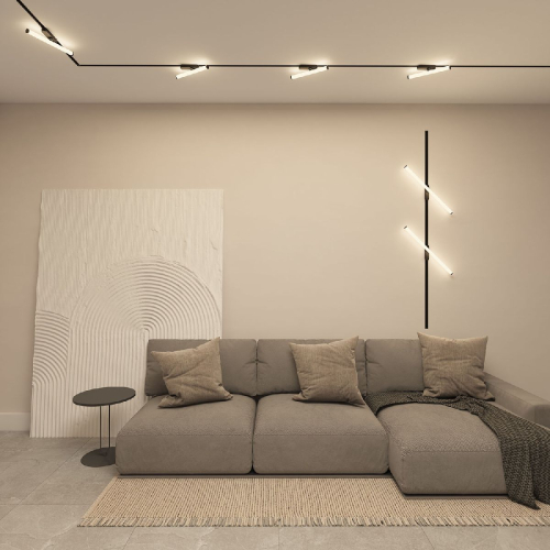 Трековый однофазный светильник Denkirs Strom DK6648-BK изображение в интернет-магазине Cramer Light фото 4