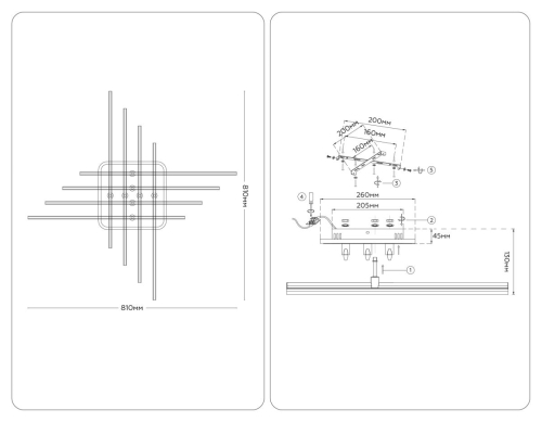Потолочный светильник Ambrella Light Comfort LineTech FL6262 изображение в интернет-магазине Cramer Light фото 6