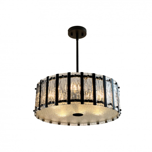 Подвесная люстра iLamp Panorama D4688-50 MBK изображение в интернет-магазине Cramer Light