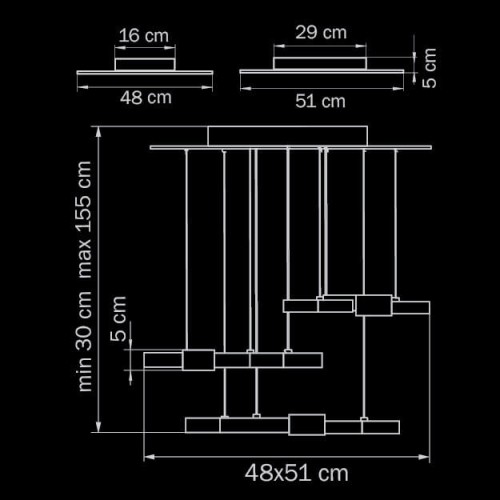 Подвесной светильник Lightstar Favo 750223 изображение в интернет-магазине Cramer Light фото 3