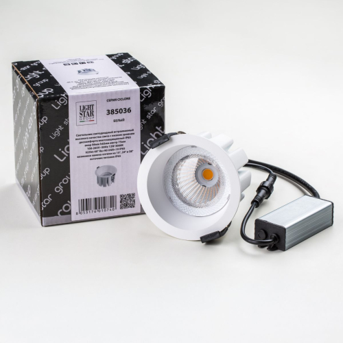 Встраиваемый светильник Lightstar Ciclone 385036 изображение в интернет-магазине Cramer Light фото 2