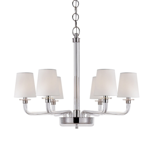 Подвесная люстра Delight Collection BRCH9021-6 nickel изображение в интернет-магазине Cramer Light