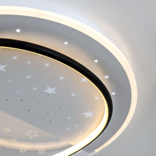 Потолочный светильник LED4U L1036-480 BK изображение в интернет-магазине Cramer Light фото 3
