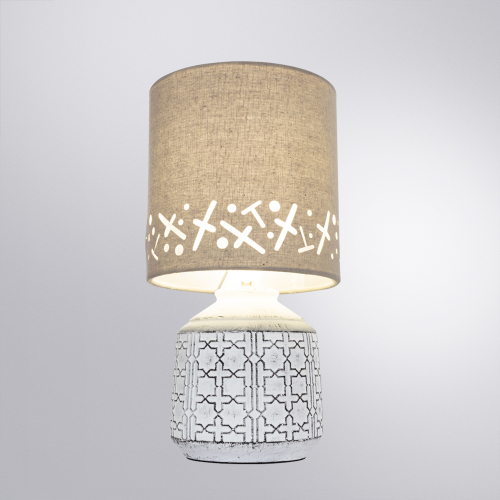 Настольная лампа Arte Lamp Bunda A4007LT-1WH изображение в интернет-магазине Cramer Light фото 3