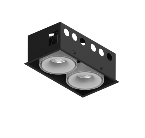 Корпус встраиваемого светильника SWG COMBO-CRD2-WH 006673 изображение в интернет-магазине Cramer Light