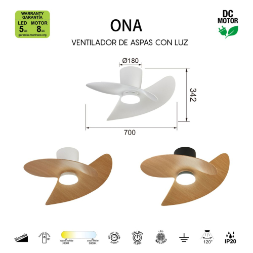 Люстра-вентилятор Mantra Ona 9470 изображение в интернет-магазине Cramer Light фото 8
