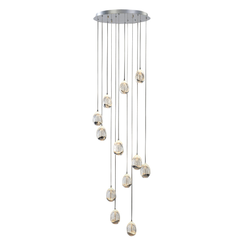 Каскадная люстра DeLight Collection Terrene MD13003023-12A chrome изображение в интернет-магазине Cramer Light