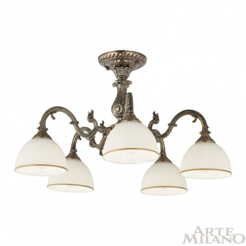 Потолочная люстра Arte Milano 346410/5 AB изображение в интернет-магазине Cramer Light фото 3