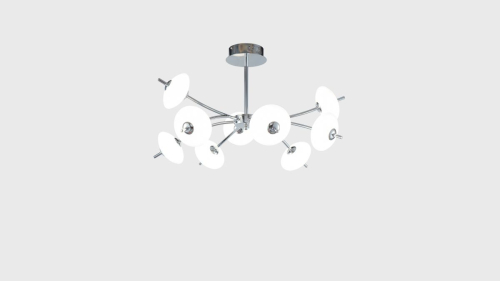 Люстра на штанге Freya Stellar FR5209PL-L9CH изображение в интернет-магазине Cramer Light фото 2