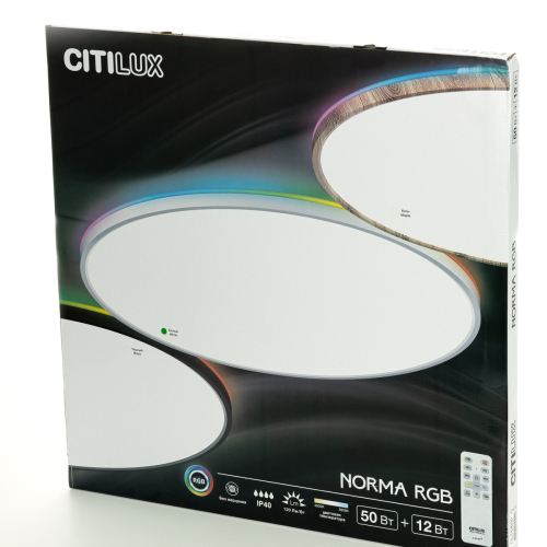 Потолочный светильник Citilux Norma LED RGB CL749600 изображение в интернет-магазине Cramer Light фото 14
