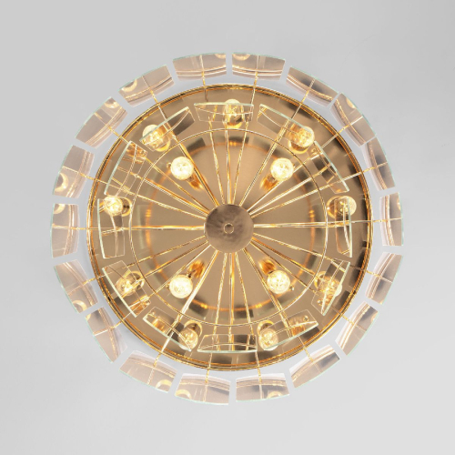 Потолочная люстра Eurosvet Claire 60170 золото Smart a070628 изображение в интернет-магазине Cramer Light фото 6