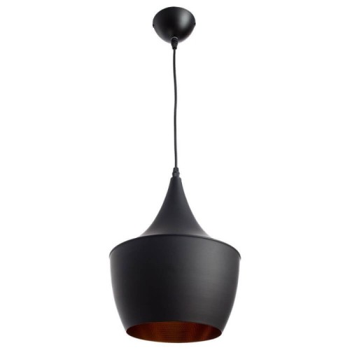 Подвесной светильник Arte Lamp Cappello A3407SP-1BK изображение в интернет-магазине Cramer Light