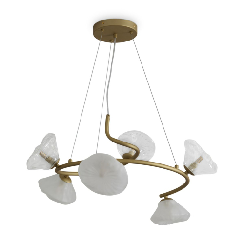 Подвесная люстра Freya Bless FR5567PL-06G изображение в интернет-магазине Cramer Light фото 4