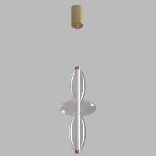 Подвесной светильник Crystal Lux QUASAR SP14W LED TRANSPARENT изображение в интернет-магазине Cramer Light фото 6