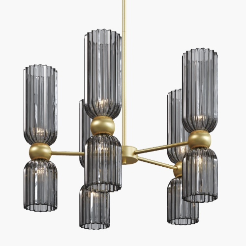 Люстра на штанге Maytoni Antic MOD302PL-10GR изображение в интернет-магазине Cramer Light фото 3