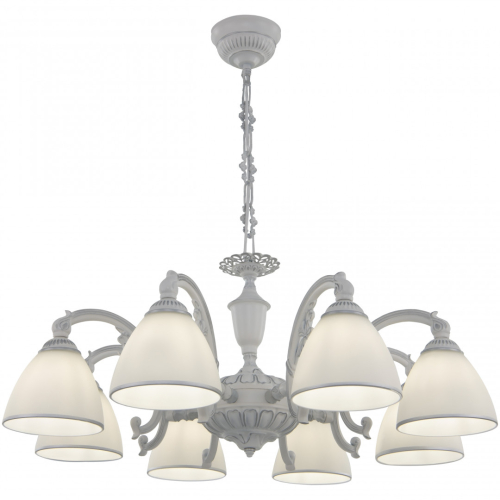 Подвесная люстра Arte Milano 341837/8 WT+SL изображение в интернет-магазине Cramer Light