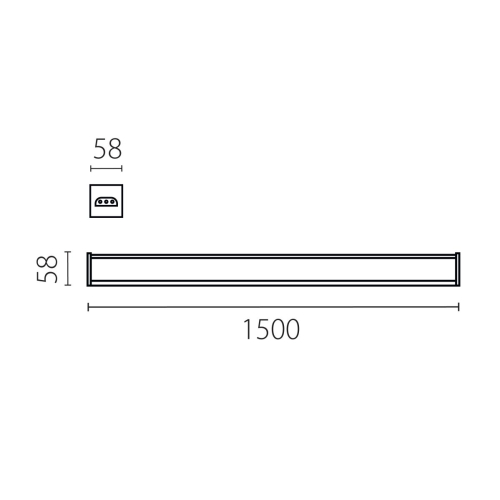 Линейный светильник Lightstar Trito 456607 изображение в интернет-магазине Cramer Light фото 2