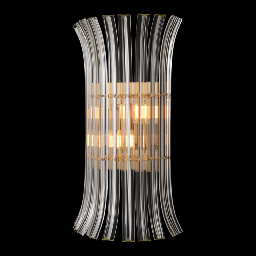 Настенный светильник Crystal Lux CASCADA AP2 BRASS изображение в интернет-магазине Cramer Light фото 3