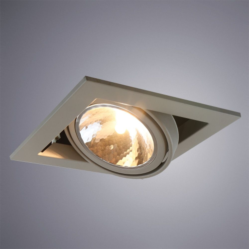 Встраиваемый светильник Arte Lamp Cardani Semplice A5949PL-1GY изображение в интернет-магазине Cramer Light фото 3