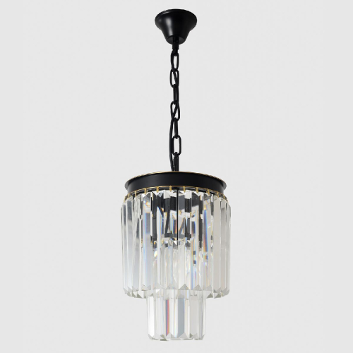 Подвесной светильник Crystal Lux MAXIME SP1 BLACK изображение в интернет-магазине Cramer Light фото 2