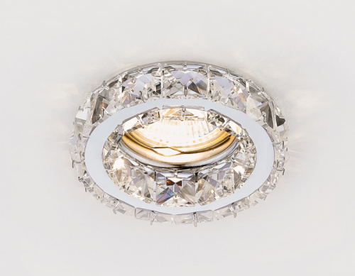 Встраиваемый светильник Ambrella Light K112 CL/CH изображение в интернет-магазине Cramer Light