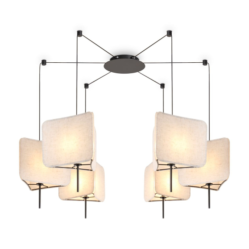 Подвесная люстра Freya Bricola FR5511PL-06B изображение в интернет-магазине Cramer Light