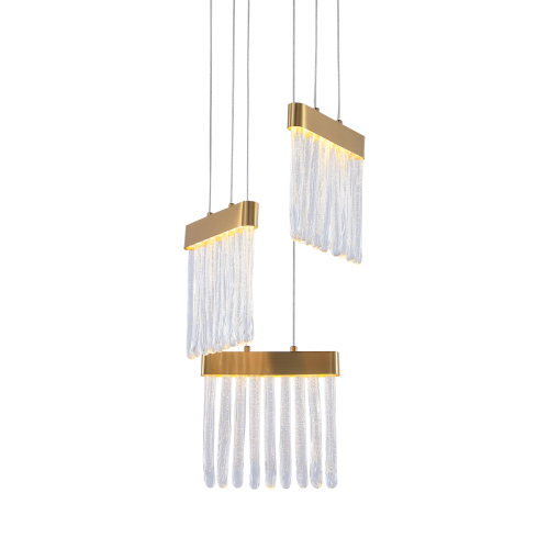 Подвесной светильник Delight Collection P98057-3 antique brass изображение в интернет-магазине Cramer Light