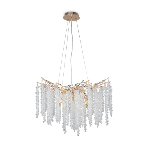 Подвесная люстра Freya Mineral FR1010PL-08G изображение в интернет-магазине Cramer Light фото 5