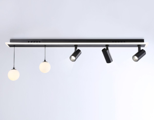 Потолочная люстра Ambrella Light Comfort LineTech FL66202 изображение в интернет-магазине Cramer Light фото 6