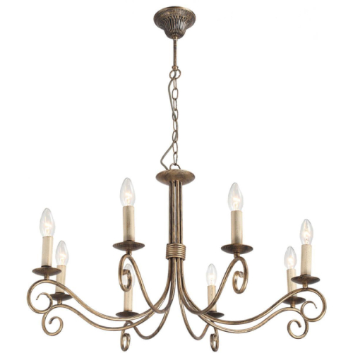 Подвесная люстра Lucia Tucci Fondi 330.8 Antique изображение в интернет-магазине Cramer Light