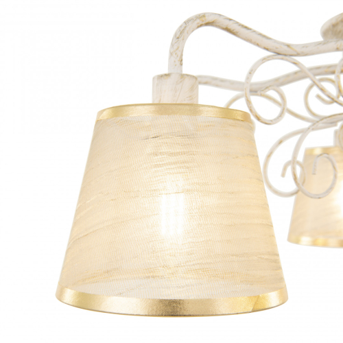 Потолочная люстра Arte Milano 341120/8 WT+G изображение в интернет-магазине Cramer Light фото 4